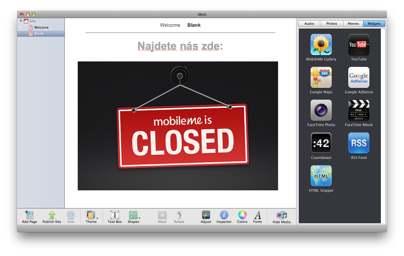 MobileMe is Closed