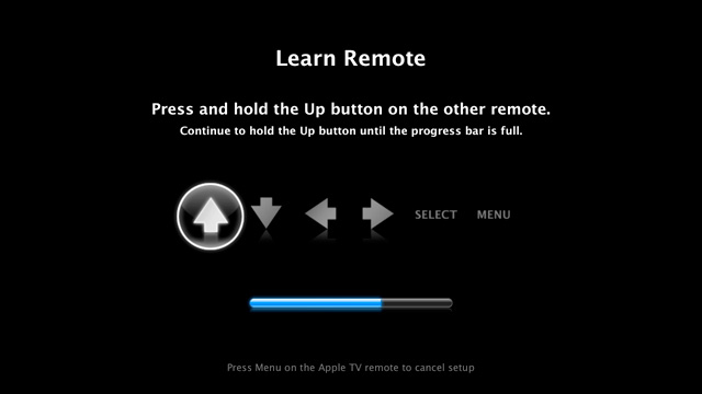 Apple TV: Learn Remote Signal