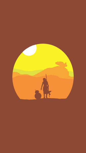 Star-Wars-iPhone-Wallpaper-The-Force-Unleashed-Rey-BB8