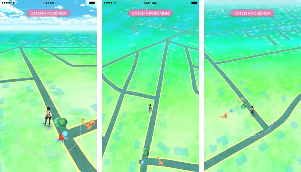 catch-pikachu-walk-screenshot-pokemon-go-1