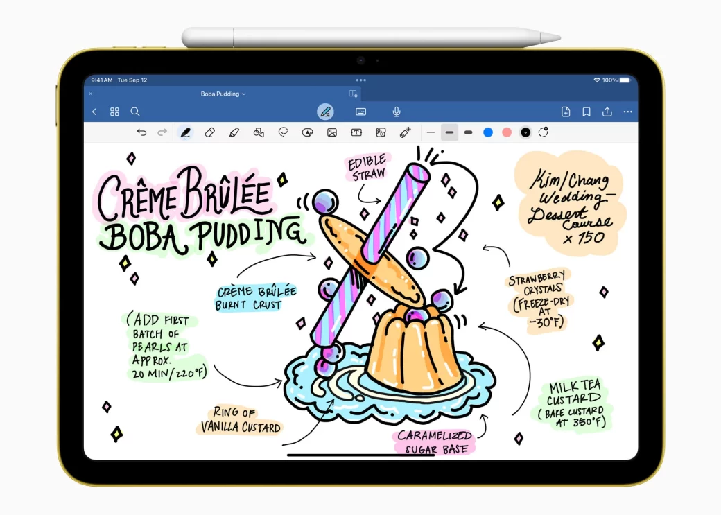 iPad a Apple Pencil