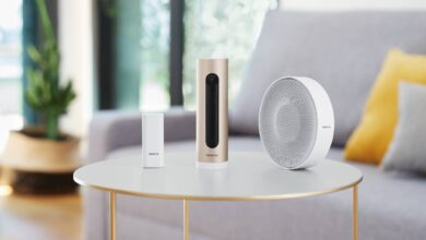 Netatmo interiérová kamera a siréna