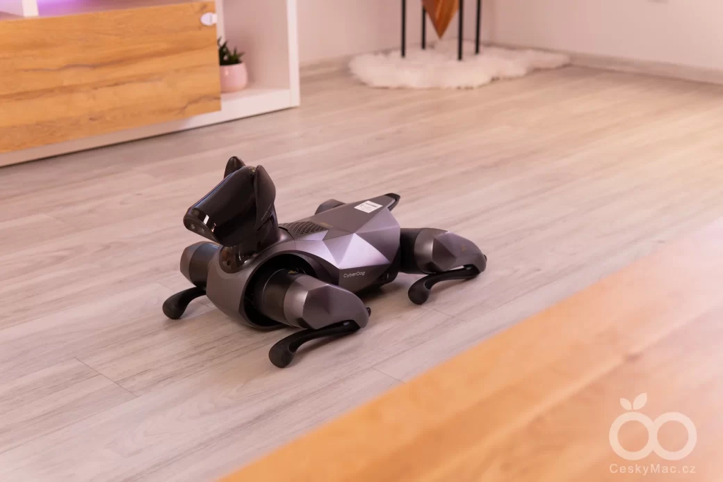 Xiaomi Cyberdog 2 ležící