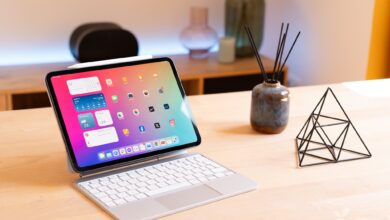 Magic Keyboard s iPadem Pro a Apple Pencil Pro