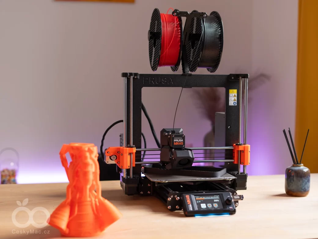 Prusa MK4S tisk 3D modelu