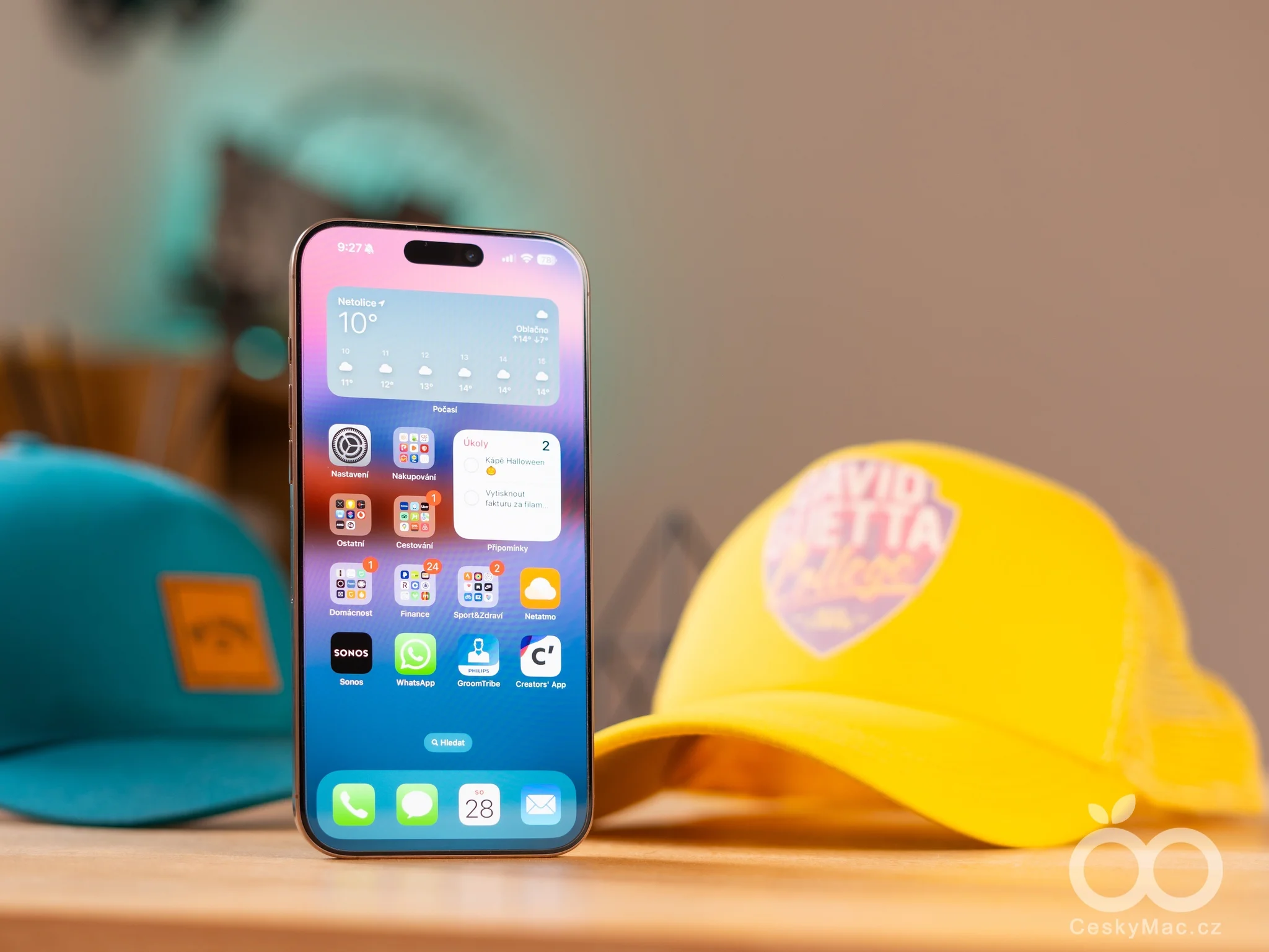 iPhone 16 Pro Max čelní strana