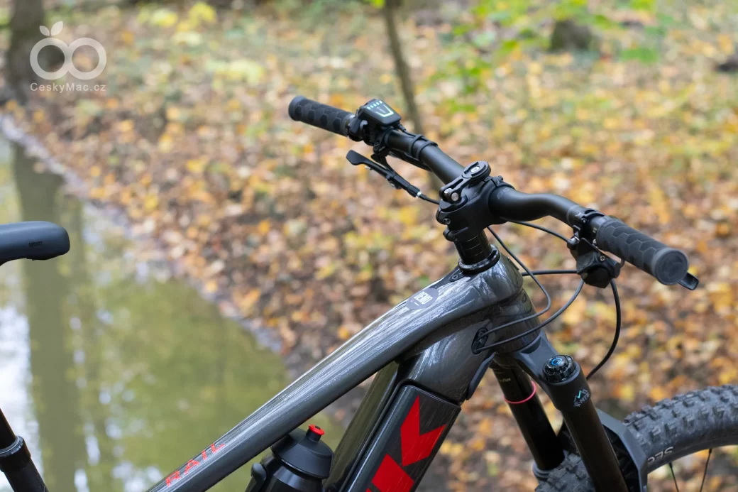 Trek Rail 9 sklon vidlice