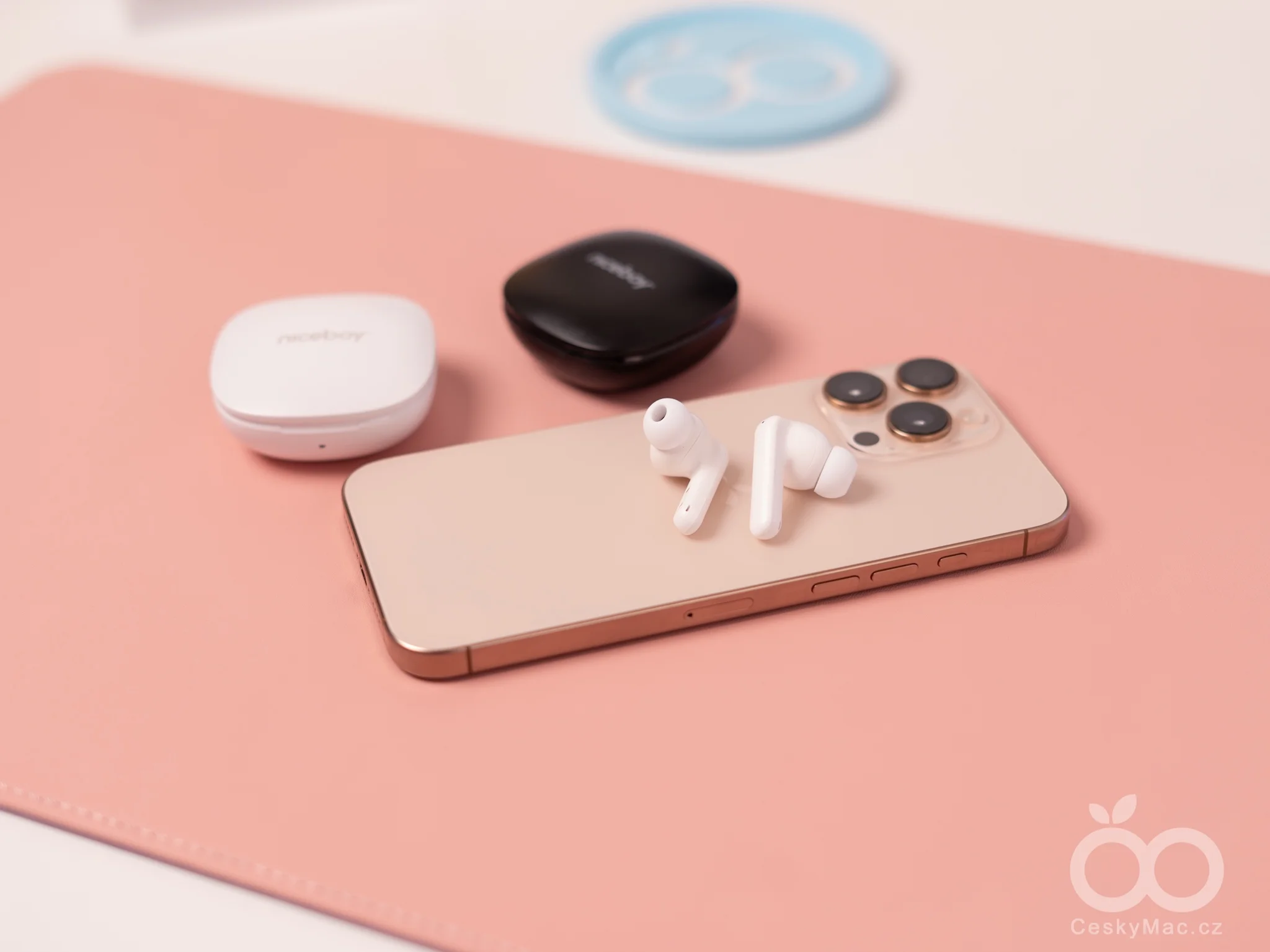 Niceboy Pins 4 Pro na iPhonu