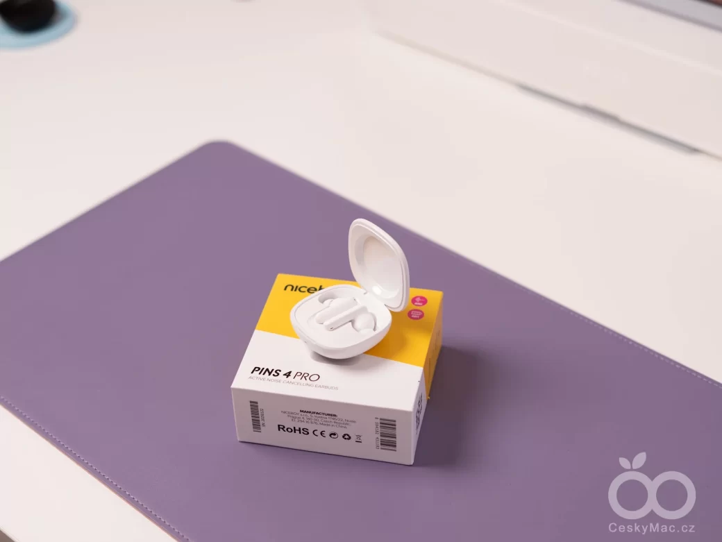Niceboy Pins 4 Pro bílé pouzdro
