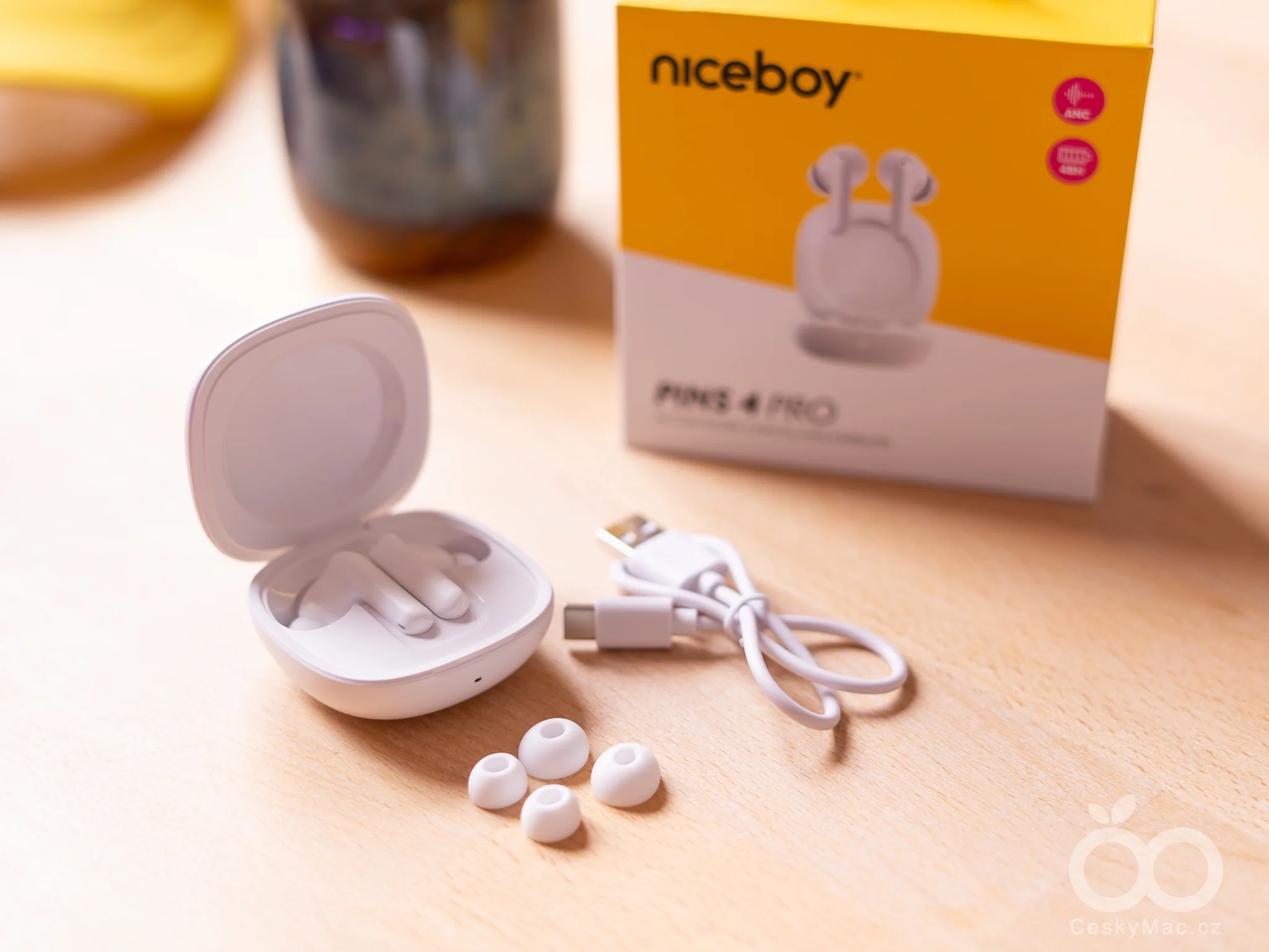 Niceboy Pins 4 Pro obsah balení