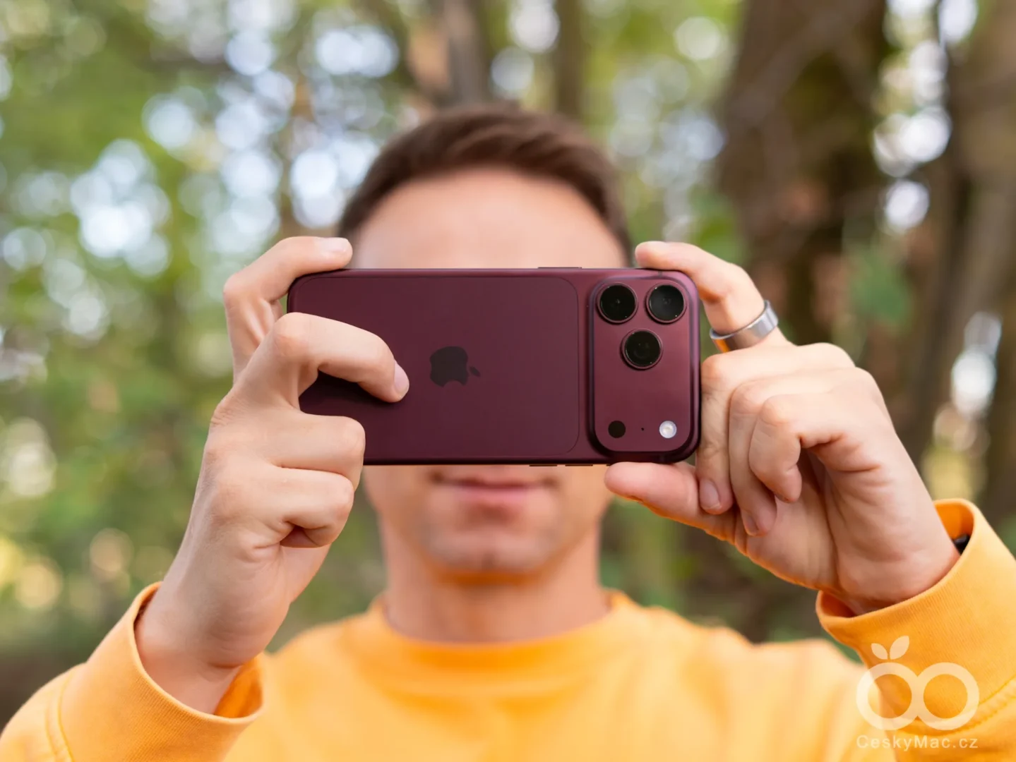 iPhone 18 Pro Max při focení